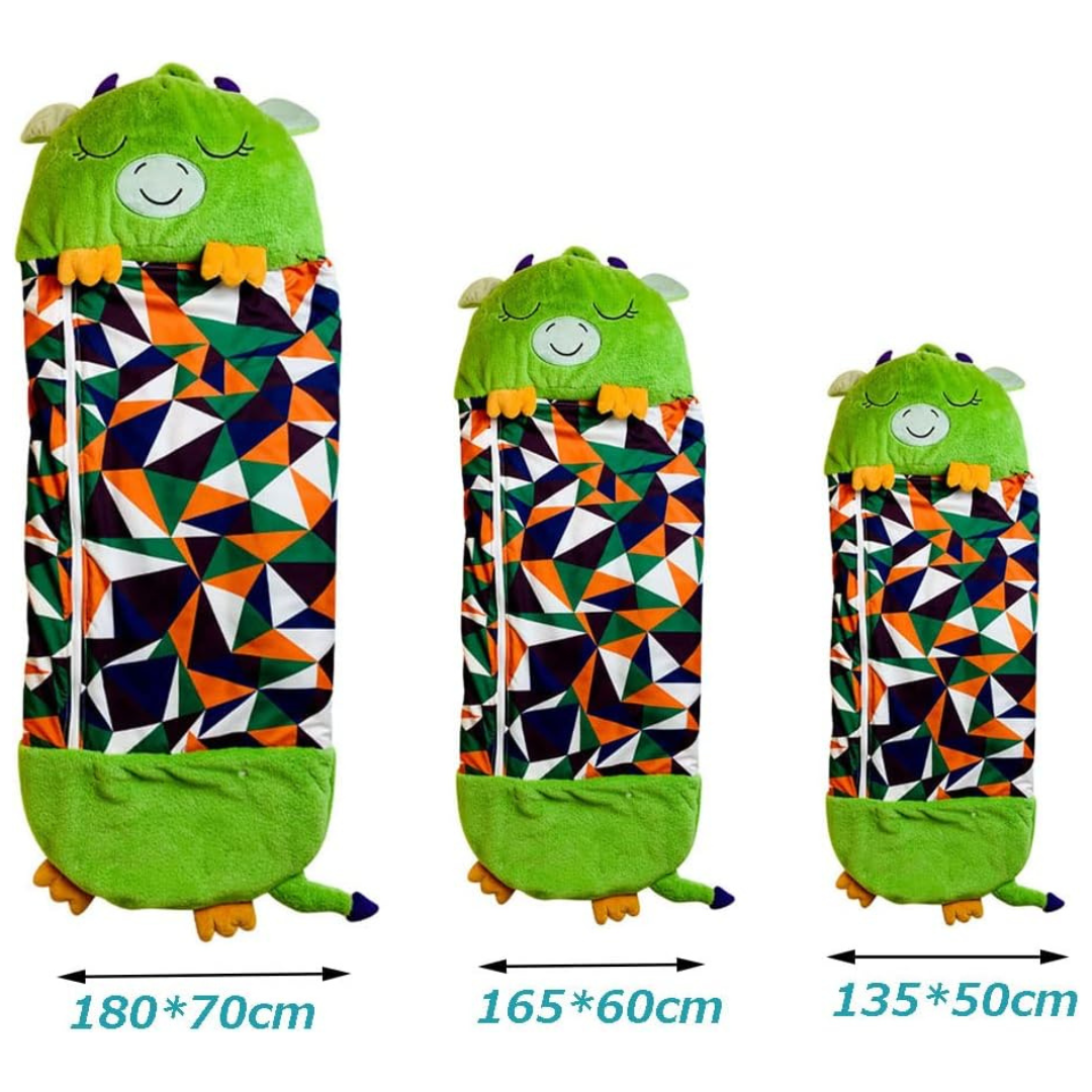 Saco de Dormir Infantil 2 en 1 Diseño Gecko