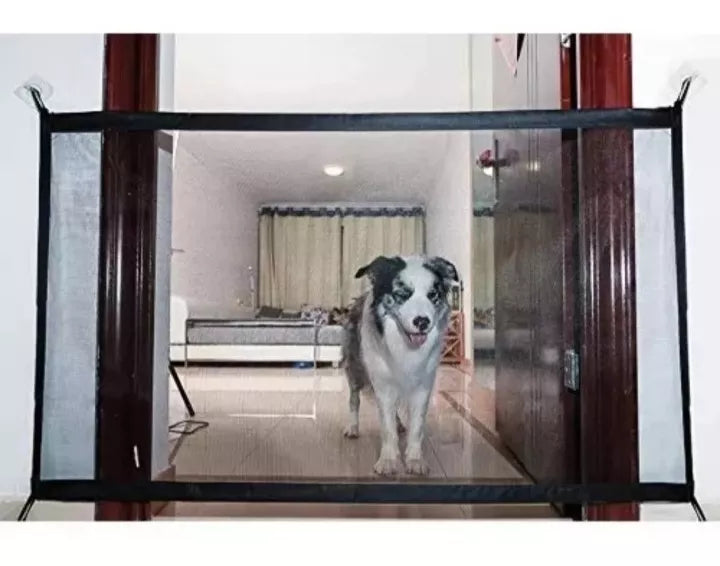 Puerta Mágica de Seguridad para Mascotas 110 × 72 cm