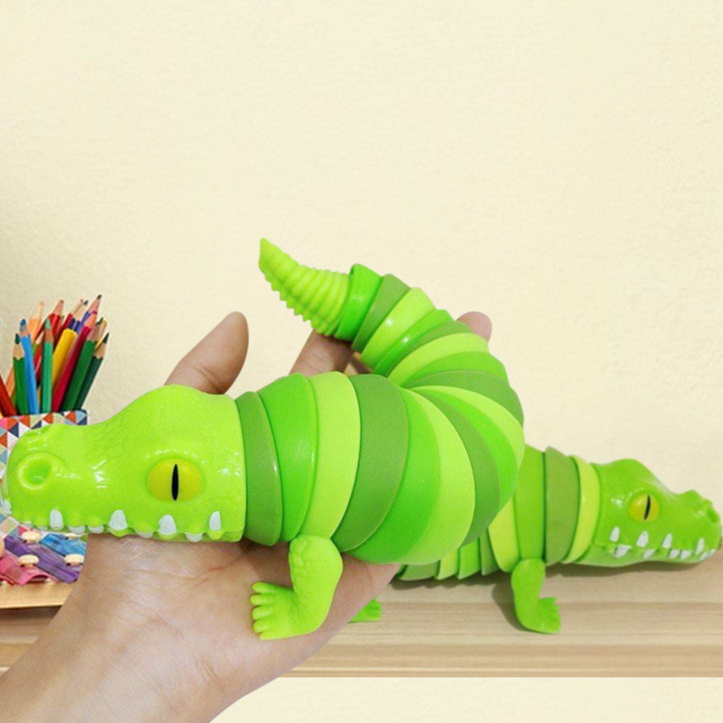Cocodrilo Sensorial Fidget Antiestrés