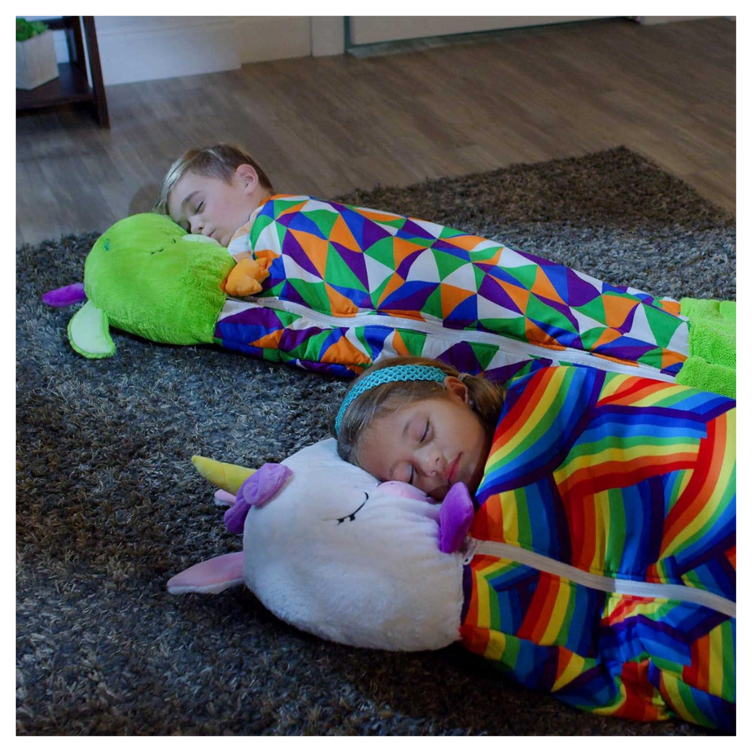 Saco de Dormir Infantil 2 en 1 Diseño Gecko