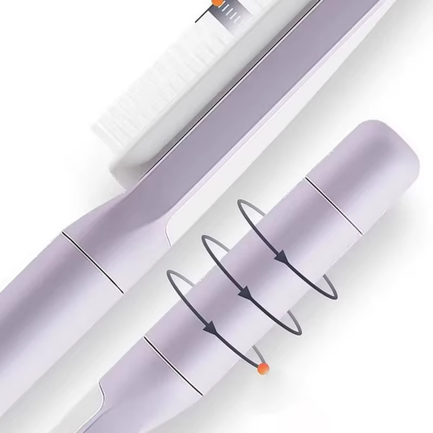 Cepillo Autolimpiante para Cabello con Masajeador de Cuero Cabelludo