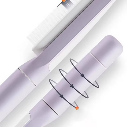 Cepillo Autolimpiante para Cabello con Masajeador de Cuero Cabelludo