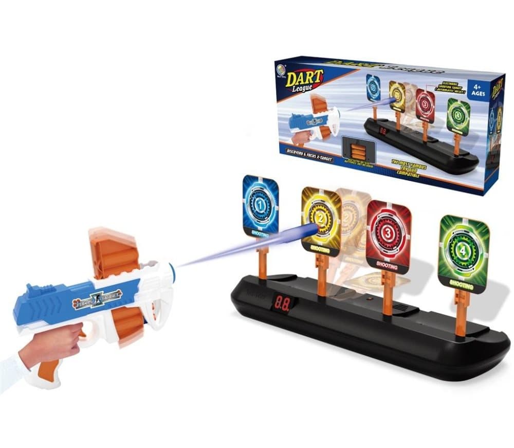 Juego de Tiro Infantil con Lanzador y Bolas de Espuma