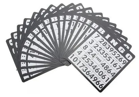 Juego de Bingo Completo con Tómbola Metálica – 75 Bolas