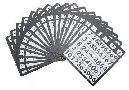 Juego de Bingo Completo con Tómbola Metálica – 75 Bolas