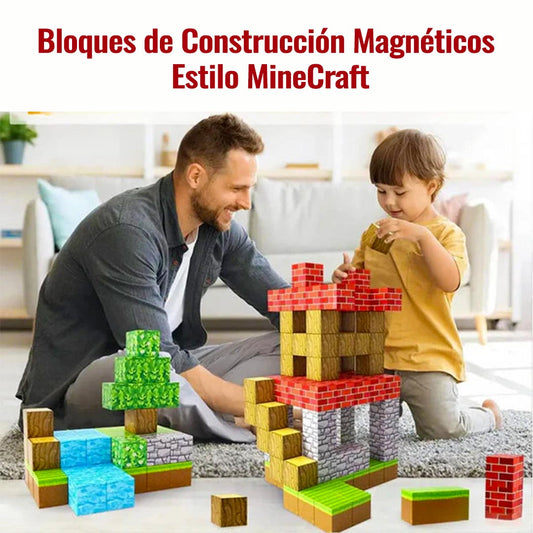 Bloques Magnéticos de Construcción – 28 Piezas